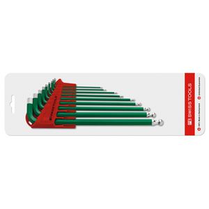 PB SWISS TOOLS 212LH-10GRCN プライベートレンチセット（ロング）緑色