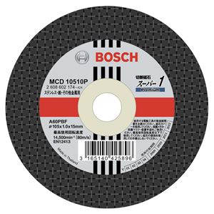 BOSCH（ボッシュ） MCD10510P／10切断砥石スーパー1P （10枚入）