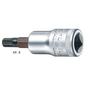 STAHLWILLE（スタビレー） 49X-M5 （3／8SQ）トライスクエアソケット （02060005）