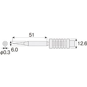 HOZAN H-133 ビット （H-130用） 0.3MM