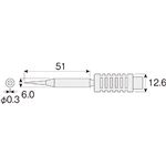 HOZAN H-133 ビット （H-130用） 0.3MM