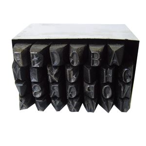 KEEP（刻印） 英字刻印（セット） 4.0MM