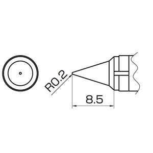 白光 T10-B 938用こて先（B型）