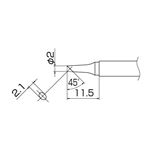 白光 T13-BCF2 こて先／2BC型面のみ