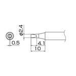 白光 T13-D24 こて先／2.4D型