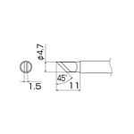 白光 T13-KR こて先／KR型