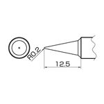 白光 T14-LB 957用こて先／LB型
