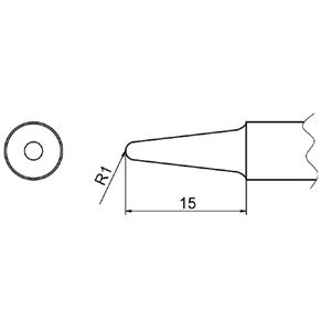 白光 T20-BL3 FX-838用こて先 3BL型