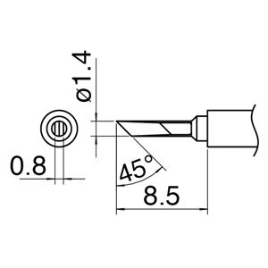 白光 T30-KN こて先／KN型