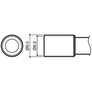 白光 N4-04 （FM-2029用） ノズル／8MM