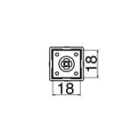 白光 N51-17 ノズル／BGA 17MMX17MM