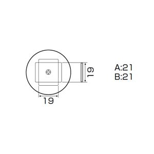 白光 A1136B ノズル／PLCC 20X20MM