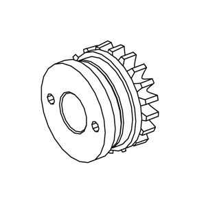 白光 B2104 駆動プーリー組品 0.6MM