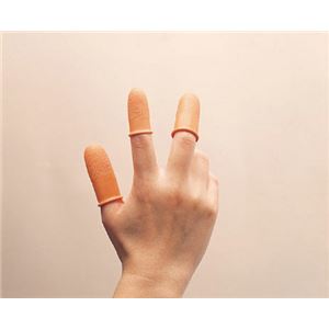 白光 567-1 指サック（フィンガーストール）15.5MM 100コイリ