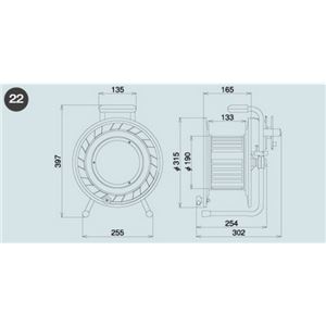 ハタヤリミテッド MSB-501KV メタルセンサーリール (VCT・50M) 商品写真2