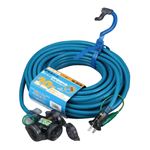 ハタヤリミテッド FX-203-B 延長コード 20M ブルー