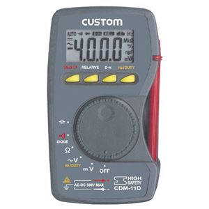 カスタム CDM-11D デジタルマルチメータ