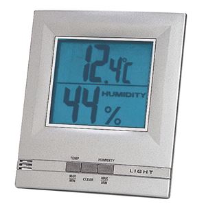 カスタム 2075 デジタル温湿度計 商品写真