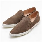 ALLBLACK ポインテッドトゥ スリッポン レディースシューズ TAUPE 38サイズ（約24.0cm）