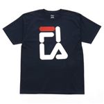 FILA FI OVER LA TEE Tシャツ 412 navy サイズ：S