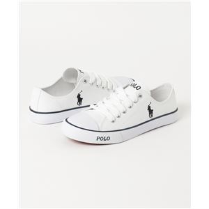 POLO RALPH LAUREN CARSON スニーカー WHITE サイズ：24.5cm