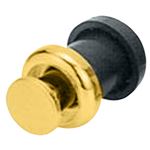 プッシュツマミ 【10個入り/本体外径φ30mm】 本金 水上金属 〔部品 DIY 日曜大工〕