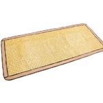天然素材の涼しさ ひんやり竹シート 【メッシュタイプ 40×120cm/ナチュラル】 接触冷感 バンブーシート 『ドミノメッシュ』の画像