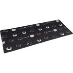 大人気 キャラクター ピングー キッチンマット 汚れに強い PVC キッチンマット ピングー 45x120cm ブラック