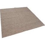カーペット ラグ 平織 抗菌 ペットの爪が引っかかりにくい レベルカット / 江戸間 2畳 176×176cm ブラウン 日本製 ソレイユ