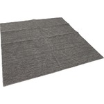 カーペット ラグ 平織 抗菌 ペットの爪が引っかかりにくい レベルカット / 江戸間 4.5畳 261×261cm ブラック 日本製 ソレイユ