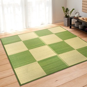 い草 ラグ ラグマット カーペット 261×261cm 江戸間 4.5畳 グリーン ボックス