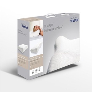 TEMPUR 低反発枕 かため 低め(XSサイズ) 『テンピュール ミレニアムネックピロー』 DJホワイト 正規品 3年保証付き 商品写真2