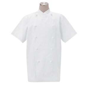 workfriend 調理用白衣コックコート半袖綿100% SC412 Sサイズ 商品画像