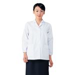 workfriend 調理用白衣女子丸衿付長袖 SKA325 Sサイズ