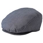 ダンガリーハンチング帽子 ブラック KMCH2960-3