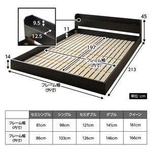 すのこ仕様 コンセント付き フロアベッド シングル (ベッドフレームのみ) 『ブリーズ』 ブラック 黒 【1年保証】 すのこ仕様 コンセント付き フロアベッド シングル (ベッドフレームのみ) 『ブリーズ』 ブラック 黒 【1年保証】
