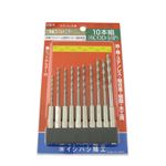イシハシ精工 6COD-10P 六角軸コバルト正宗セット 10本組