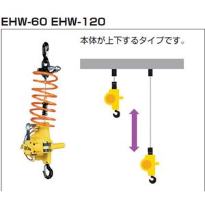 遠藤工業 EHW-120 エアーホイスト 商品写真2