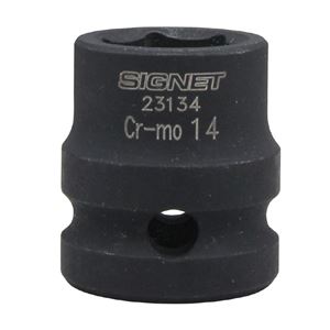 SIGNET(シグネット) 23134 1/2DR インパクト用ショートソケット 14MM 商品写真