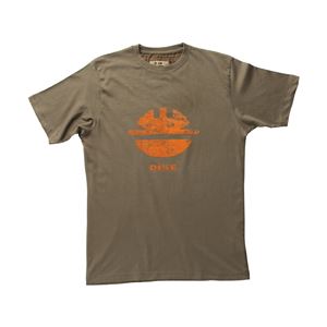 DIKE（ディーケ） 92131／200-XS Tシャツ タイディ ダークブラウン XS