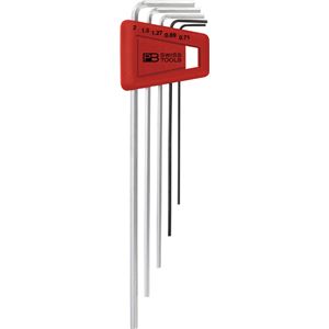 PB SWISS TOOLS 211H-2 ホルダー付六角棒レンチセット ロング（パックナシ