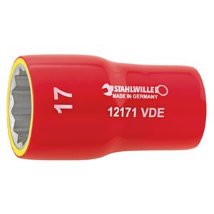 STAHLWILLE（スタビレー） 12171VDE-7 （3／8SQ）絶縁ソケット （02380007）