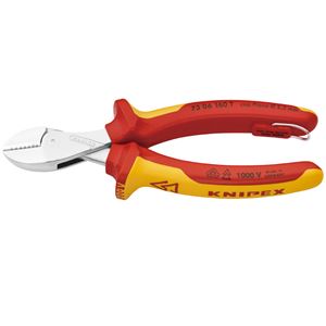 KNIPEX（クニペックス） 7306-160TBK 絶縁コンパクトニッパー 落下防止（BK）