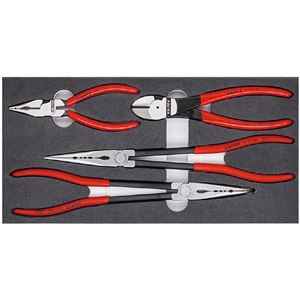 KNIPEX（クニペックス） 002001V16 プライヤーセット ウレタントレイ入り