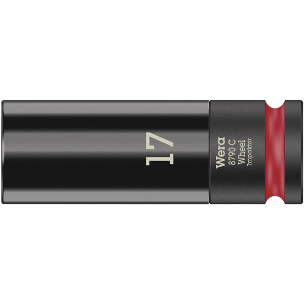 【商品名】 WERA ヴェラ 差込角1/2SQ HEXホイールナットインパクトソケット 六角差込サイズ17mm 全長85mm 004590 工具 ツール DIY 作業工具 道具 【ジャンル・特徴】 w
