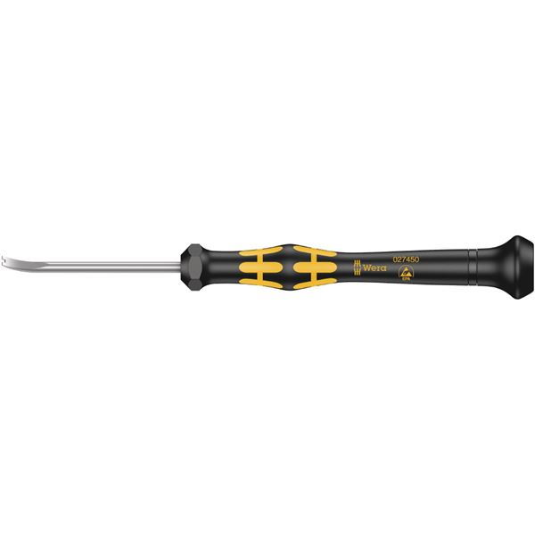 【商品名】 WERA ヴェラ ESD 精密マイクロリフティングフォーク 先端サイズ1.0x3.5 軸長50mm 027450 工具 ツール DIY 作業工具 道具 【ジャンル・特徴】 静電気で保護され