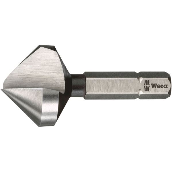【商品名】 WERA ヴェラ 一枚刃 カウンターシンク ドリルビット 六角軸 差込6.35mm 刃先サイズM10 全長43mm 104665 工具 ツール DIY 【ジャンル・特徴】 wera ドリル