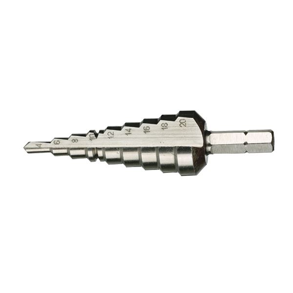 【商品名】 WERA ヴェラ ステップ ツイスト ドリルビット 六角軸 差込6.35mm 刃先サイズ4-20mm 9段 104672 工具 ツール DIY 作業工具 道具 【ジャンル・特徴】 wera