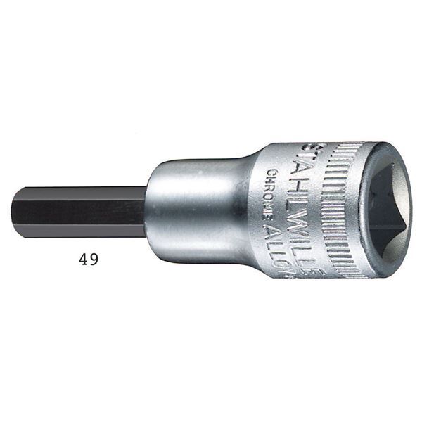 【商品名】 STAHLWILLE スタビレー 49A-1/8 3/8SQ インヘックスソケット 02450008 工具 作業工具 ツール DIY 【ジャンル・特徴】 作業 修理 修繕 補修 整備 制作