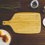 竹製カッティングボード/まな板 【幅38cm】 オイルコーティング付き 『La Cuisine ラ・クイジーヌ』
